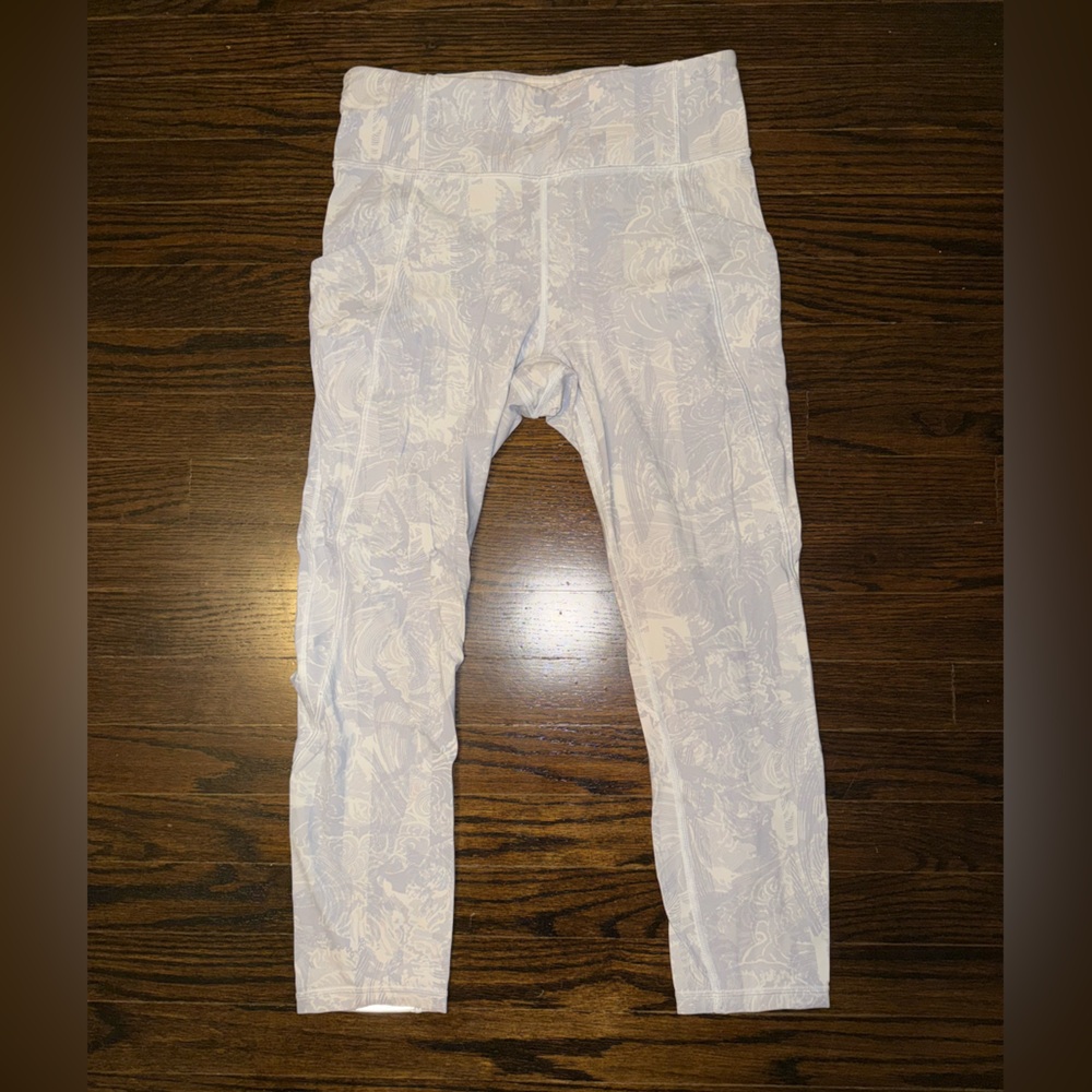 Lululemon Time to Sweat Crop leggings